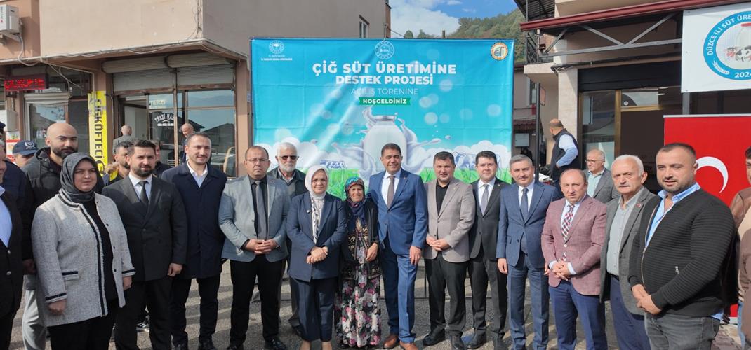 DÜZCE’DE SÜT TOPLAMA MERKEZİ HİZMETE GİRDİ: “SOĞUK ZİNCİRLE KALİTE, ÜRETİCİYE İSTİKRAR”