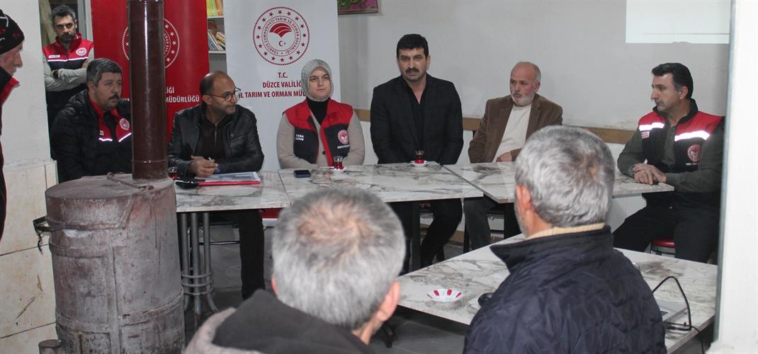 ÜRETİCİLERE SULAMA VE KIRSAL KALKINMA DESTEK PROGRAMLARI HAKKINDA BİLGİLENDİRME