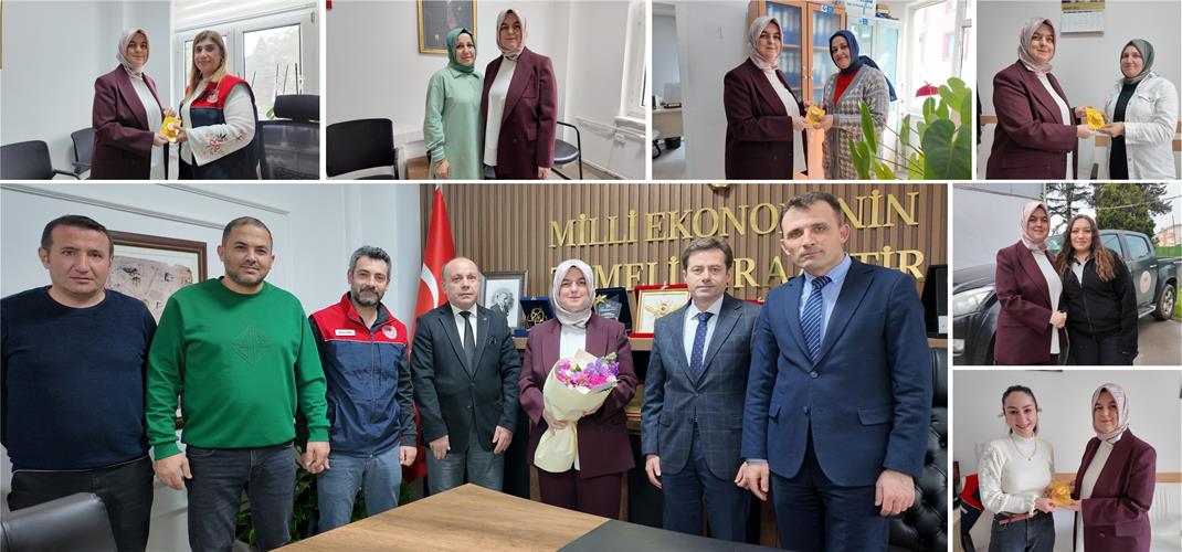 DÜZCE İL TARIM VE ORMAN MÜDÜRLÜĞÜ'NDE 8 MART DÜNYA KADINLAR GÜNÜ KUTLANDI