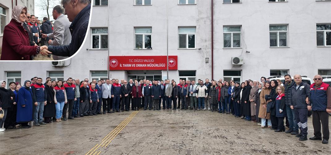 DÜZCE İL TARIM VE ORMAN MÜDÜRLÜĞÜ’NDE BAYRAMLAŞMA PROGRAMI GERÇEKLEŞTİRİLDİ
