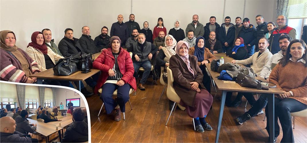 YEŞEREN ELLER PROJESİ KAPSAMINDA 25 ÜRETİCİYE İYİ TARIM EĞİTİMİ