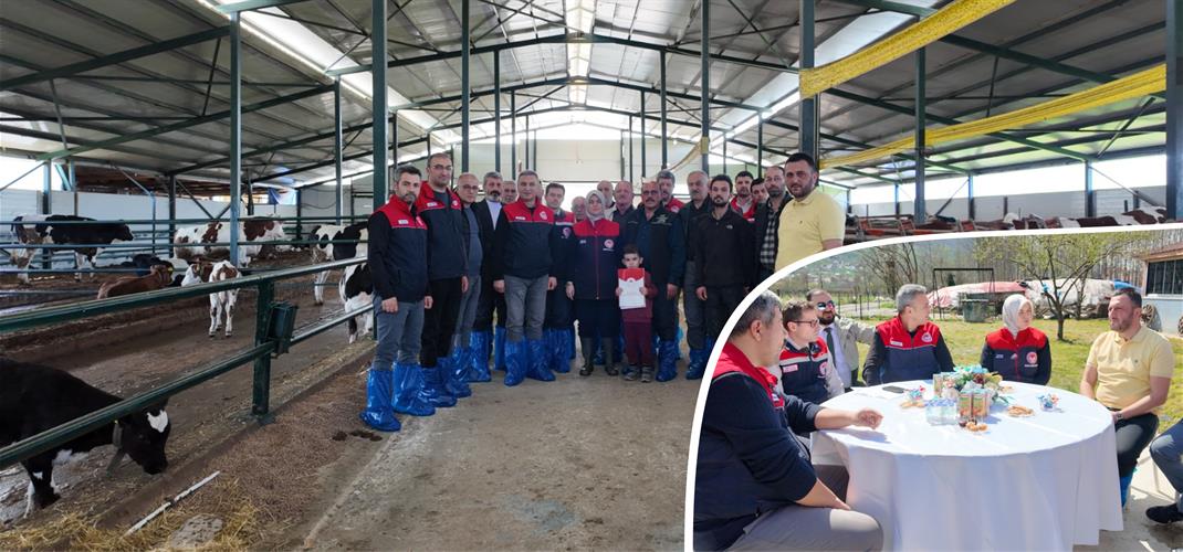 DERİM UYGULAMASI KAPSAMINDA ÜRETİCİLER ARİ İŞLETMEDE BULUŞTU