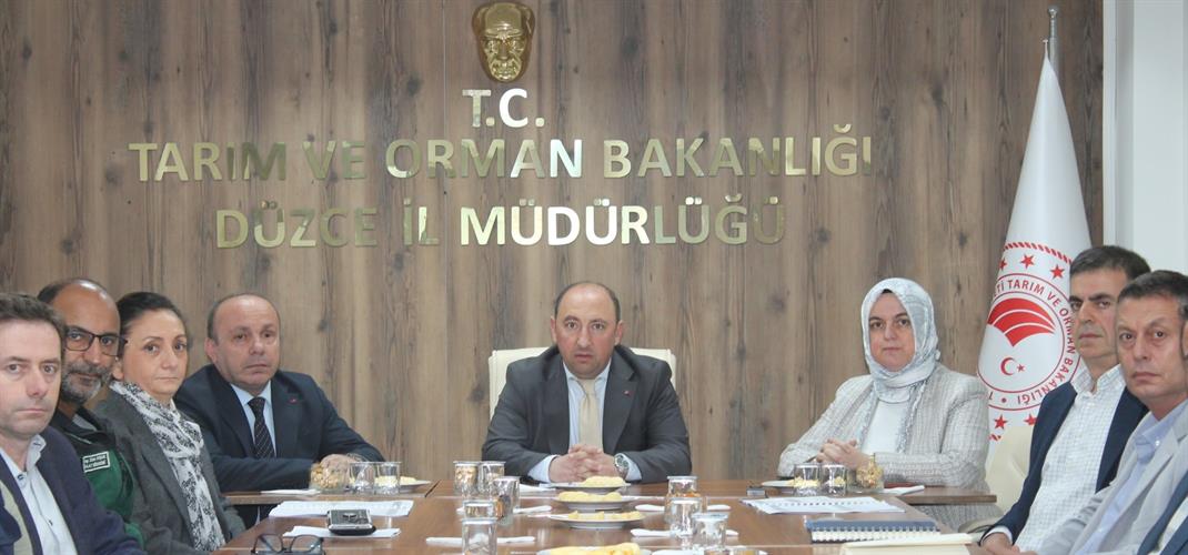 DÜZCE’DE 2027-2029 YILLARINI KAPSAYAN BİTKİSEL ÜRETİM PLANI KABUL EDİLDİ