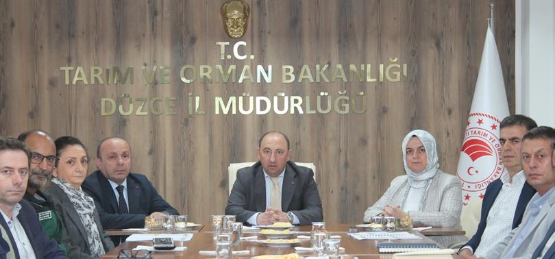 DÜZCE’DE 2027-2029 YILLARINI KAPSAYAN BİTKİSEL ÜRETİM PLANI KABUL EDİLDİ